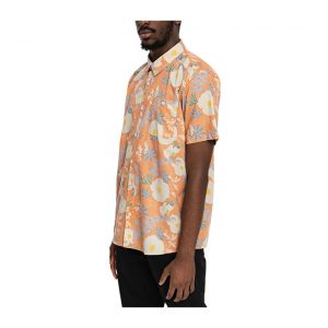 Patagonia Men's Go To Shirt - Flower Power Tigerlily Orange