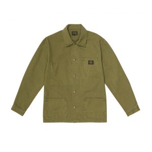 Stan Ray - Chore Jacket - Hunter Green Herringbone