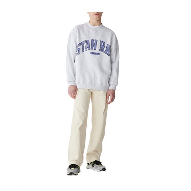Stan Ray  Collegiate Sweatshirt - Grey Marle