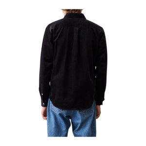 Carhartt L/S Madison Fine Cord Shirt - Black / White