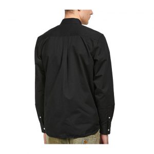 Carhartt LS Madison Shirt - Black/ White