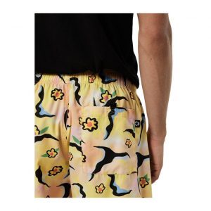 Afends Flowers Recycled Elastic Waist Shorts - Multi