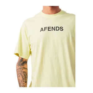 Afends Millions Recycled Retro Fit Tee - Citron