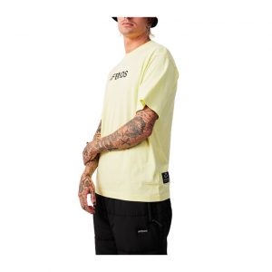 Afends Millions Recycled Retro Fit Tee - Citron