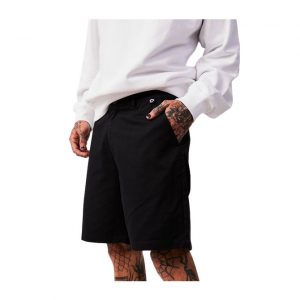 Afends Ninety Twos Recycled Fixed Waist Shorts - Black