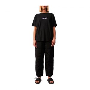 Afends Pearly Hemp Oversized T-Shirt - Black
