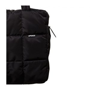 Afends Pala Unisex Recycled Puffer Bag - Black