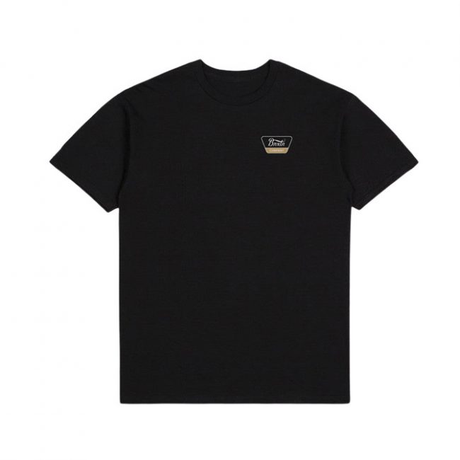 Brixton Linwood S/S STT - Black/White/Gold