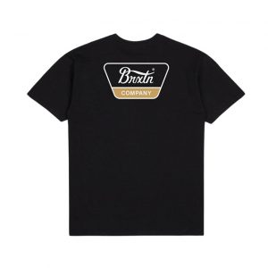 Brixton Linwood S/S STT - Black/White/Gold