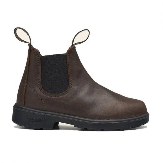 Blundstone #1468 Kids' Chelsea Boots - Antique Brown