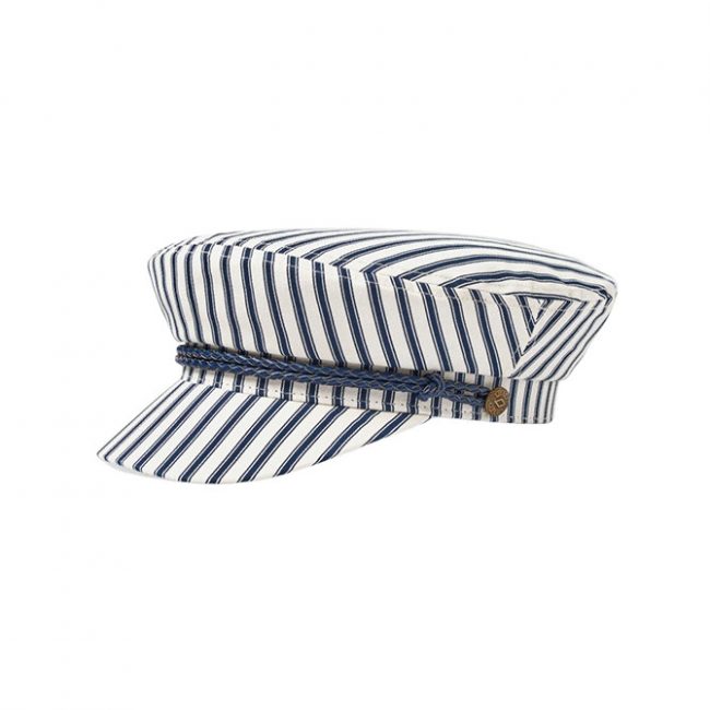 Brixton Ashland Cap - Dove  Stripe