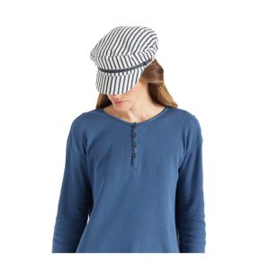 Brixton Ashland Cap - Dove  Stripe