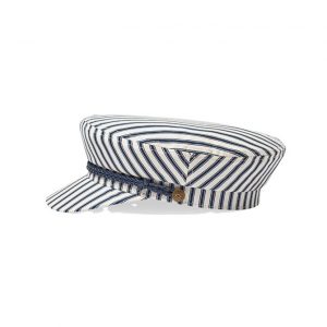 Brixton Ashland Cap - Dove  Stripe