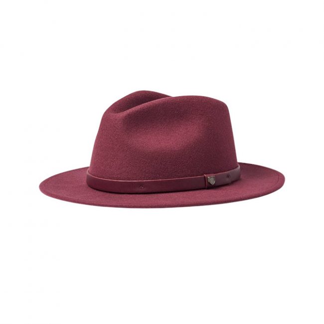 Brixton Messer Fedora - Mahogany