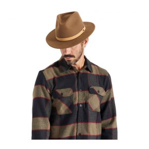 Brixton Messer Fedora - Desert Palm/Natural