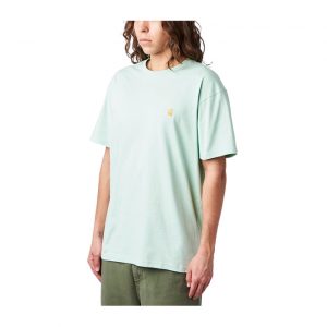 Carhartt S/S Chase T-shirt - Pale Spearmint / Gold