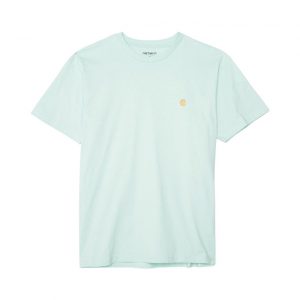 Carhartt S/S Chase T-shirt - Pale Spearmint / Gold