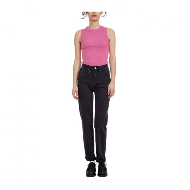 Neuw Jonesy Singlet - Shocking Pink
