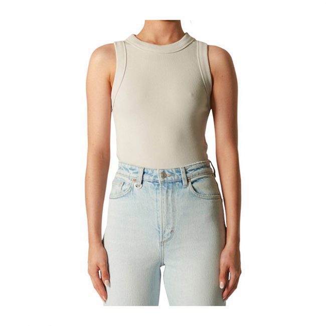 Neuw Jonesy Singlet - Stone