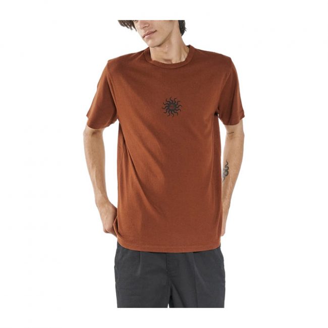 Thrills Hemp Solstice Merch Fit Tee - Caramel
