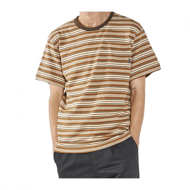 Thrills Los Thrills Stripe Merch Fit Pocket Tee - Stone