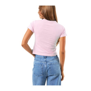 Afends Underworld Recycled Baby Tee - Powder