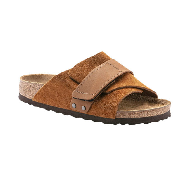 Birkenstock Kyoto Regular - Mink Suede/ Nubuck Leather