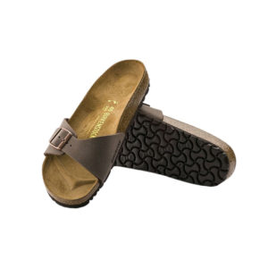 Birkenstock Madrid BirkiBuc Narrow - Mocca
