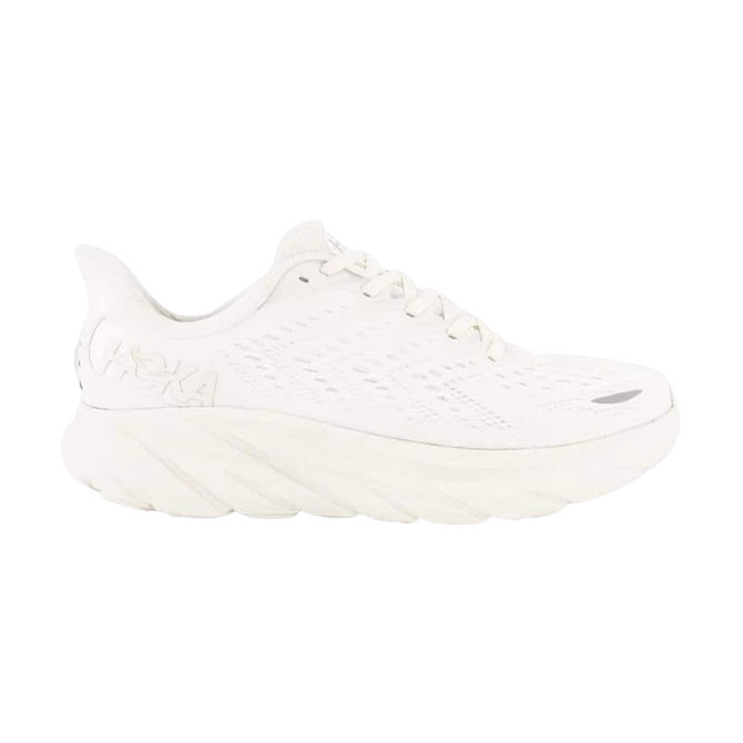 HOKA Clifton 8 - White / White - Hemley Store Australia