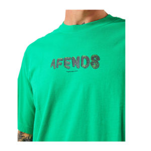 Afends Programmed Recycled Retro Fit Tee - Forest