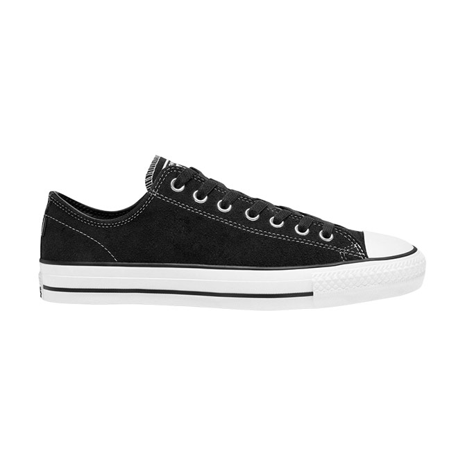 CONS - CTAS Pro Low Suede - Black/White - Hemley Store Australia