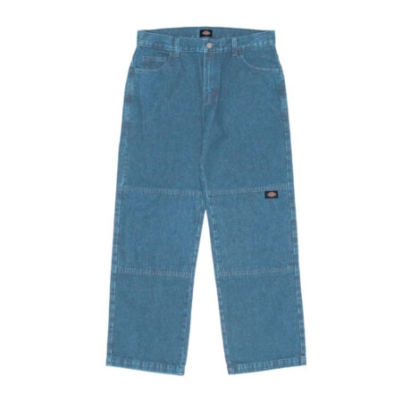 Dickies - 85-283 Double Knee Loose Fit Denim - Stone Washed Indigo