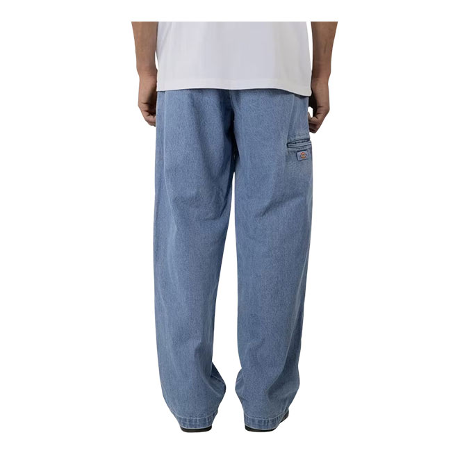 Dickies - 85-283 Double Knee Loose Fit Denim - Stone Washed Indigo