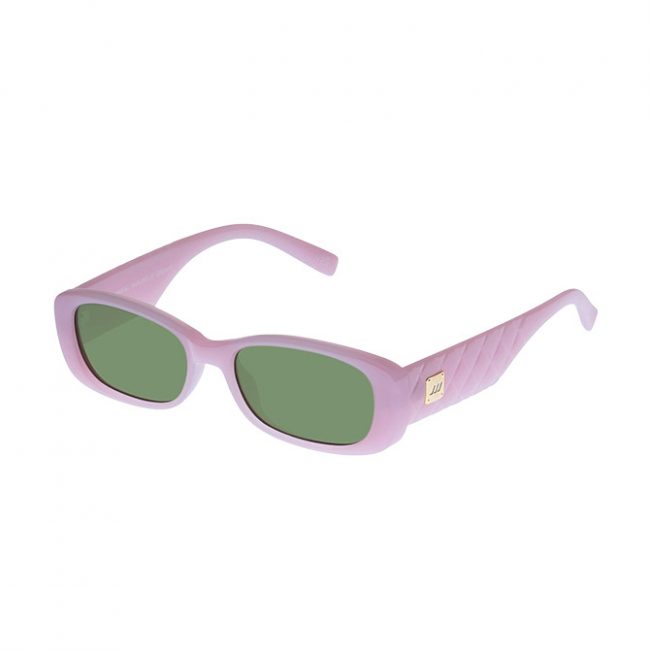 Le Specs Unreal Quilted - Baby Doll Pink