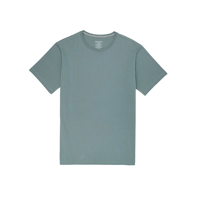 Mr Simple Reginald Tee - Worn Teal