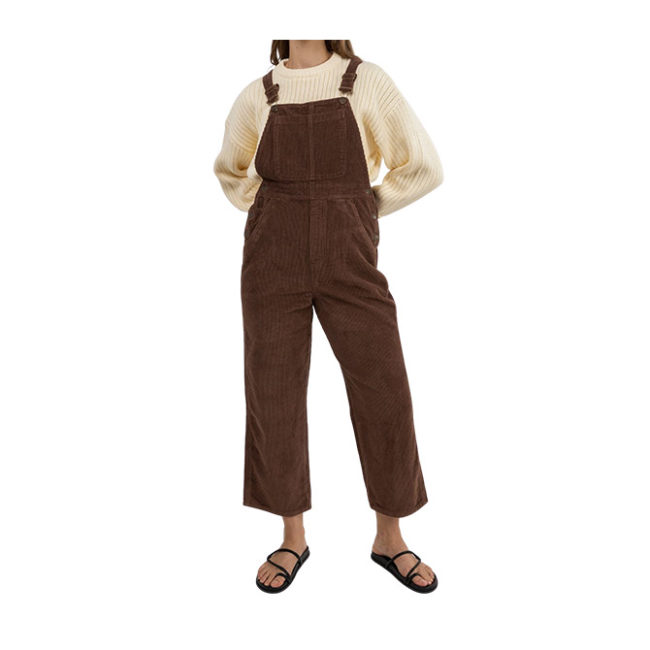Rhythm - Brodie Corduroy Jumpsuit - Brown