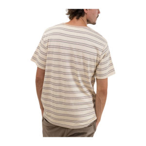 Rhythm - Everyday Stripe SS T-Shirt - Ecru
