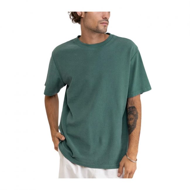 Rhythm Textured SS T-Shirt - Kelp