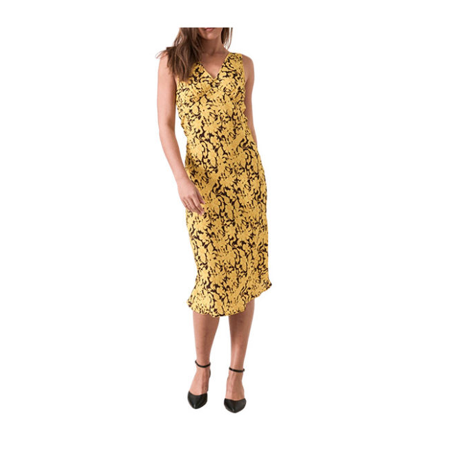 Rollas Ivy Floral Eliza Dress - Yellow