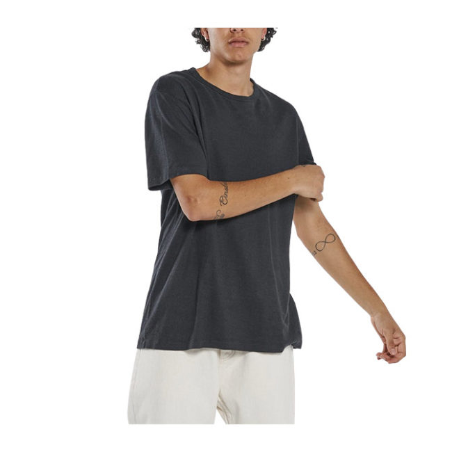 Thrills Hemp Embro Lightweight Merch Fit Tee - Black