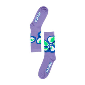 Afends Feel Free Hemps Socks - Plum