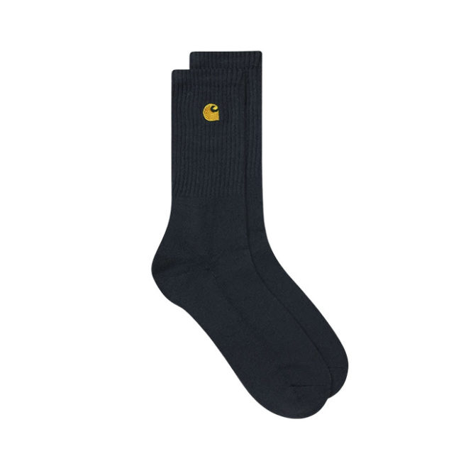 Carhartt Chase Socks - Dark Navy/Gold