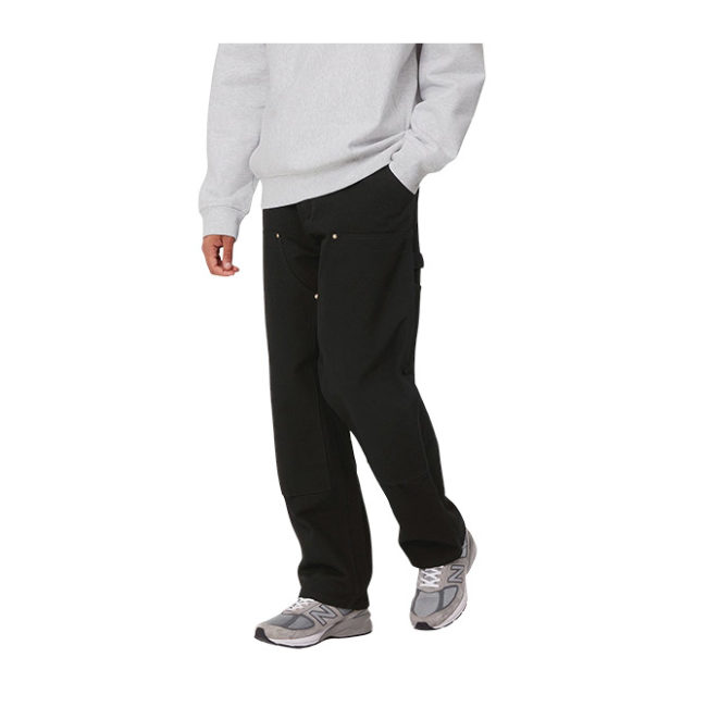 Carhartt Double Knee Pant - Black Rinsed