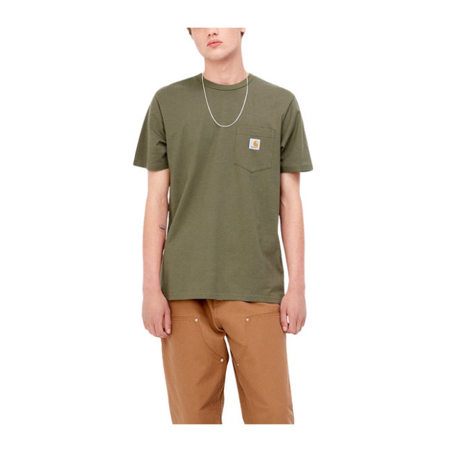 Carhartt SS Pocket T-shirt - Seaweed