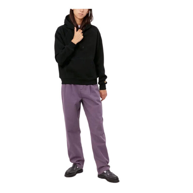 Carhartt Womens Hooded Chase Sweat - Black/Gold