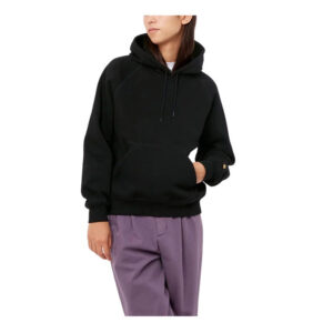 Carhartt Womens Hooded Chase Sweat - Black/Gold