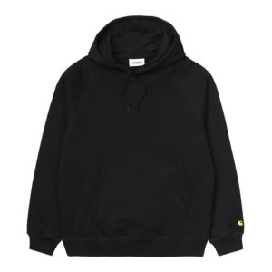Carhartt Womens Hooded Chase Sweat - Black/Gold