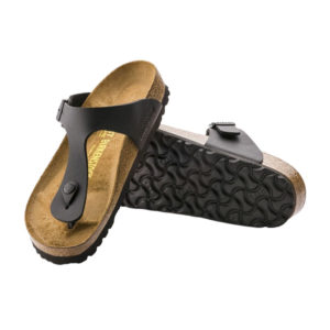 Birkenstock Gizeh Regular - Black Oiled Leather