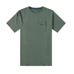 Patagonia M's Boardshort Logo Pocket Responsibili-Tee - Hemlock Green