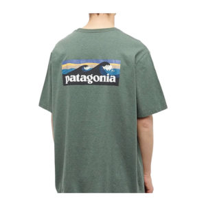Patagonia M's Boardshort Logo Pocket Responsibili-Tee - Hemlock Green